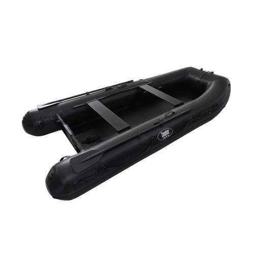 BIG CATCH 380 Schlauchboot Pro Hardcore Carbon/Schwarz Aluboden